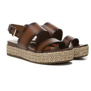 Naturalizer Patience Espadrille Sandal Brown 6.5